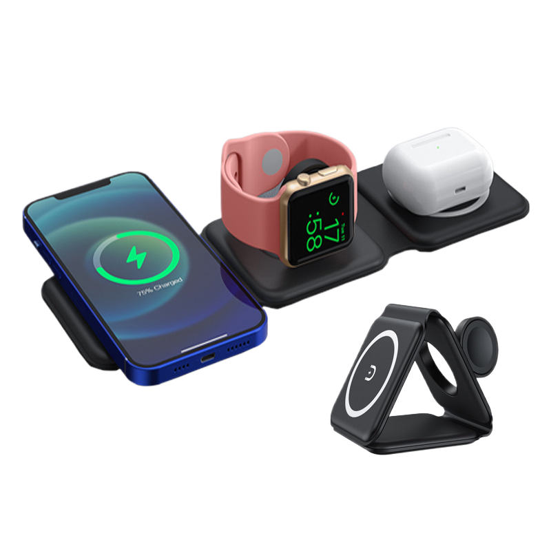 Foldable Magnetic Wireless Charger 15W Fast Charging