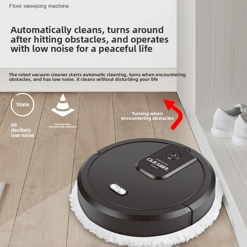 Home smart floor mopping and cleaning machine