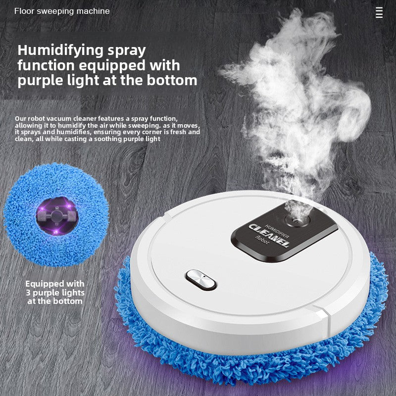Home smart floor mopping and cleaning machine